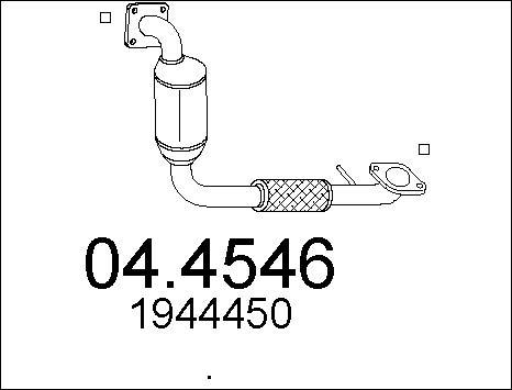 MTS 04.4546 - Katalizators www.autospares.lv