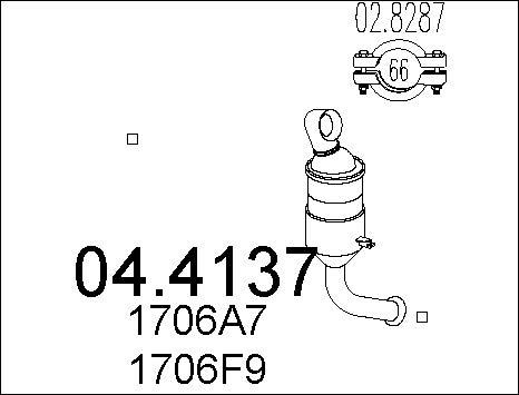 MTS 04.4137 - Katalizators autospares.lv