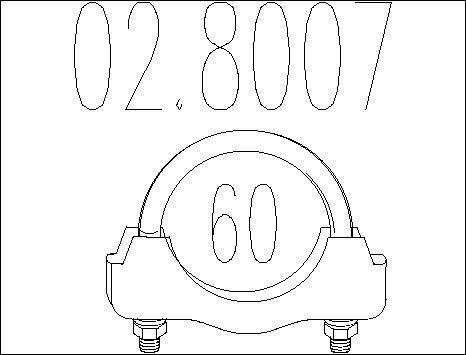 MTS 02.8007 - Соединительные элементы, система выпуска www.autospares.lv