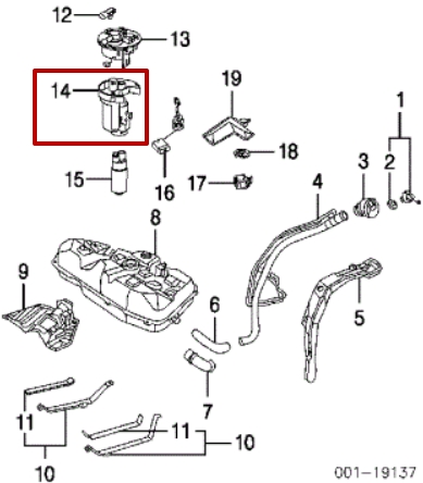 MV-Parts MV-PKF-830 - Degvielas filtrs www.autospares.lv