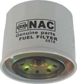 NAC 5518 - Degvielas filtrs www.autospares.lv