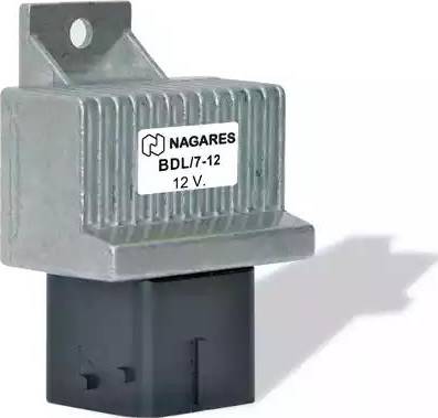 Nagares BDL/7-12 - Vadības bloks, Kvēlsveces darbības laiks www.autospares.lv