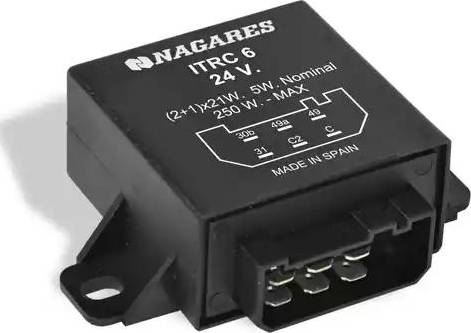 Nagares ITRC-6 - Flasher Unit www.autospares.lv