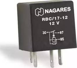 Nagares RBC/17-12 - Relejs, Degvielas sūknis www.autospares.lv