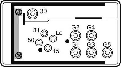 Nagares TPDM/32-12 - Vadības bloks, Kvēlsveces darbības laiks www.autospares.lv