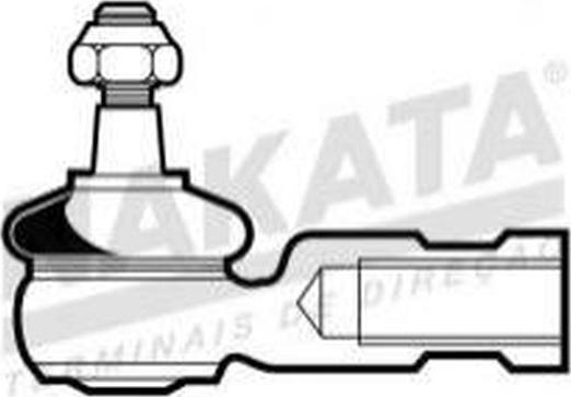 NAKATA N 3072 - Наконечник рулевой тяги, шарнир www.autospares.lv