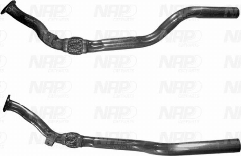 NAP CAC10003 - Izplūdes caurule www.autospares.lv