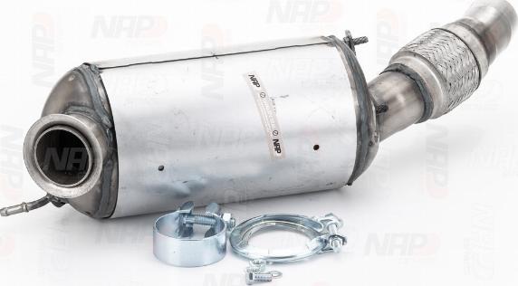 NAP CAD10543 - Nosēdumu / Daļiņu filtrs, Izplūdes gāzu sistēma autospares.lv