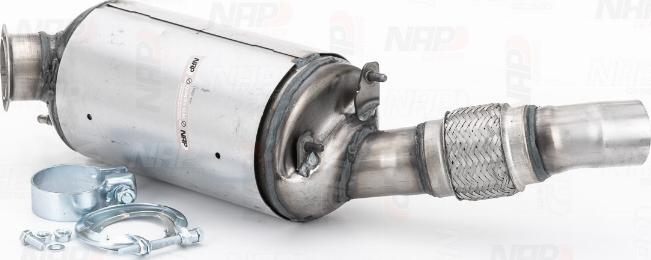 NAP CAD10543 - Nosēdumu / Daļiņu filtrs, Izplūdes gāzu sistēma autospares.lv