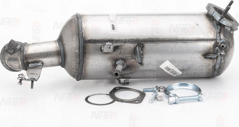 NAP CAD10638 - Сажевый / частичный фильтр, система выхлопа ОГ www.autospares.lv