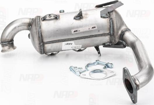 NAP CAD10098 - Сажевый / частичный фильтр, система выхлопа ОГ www.autospares.lv