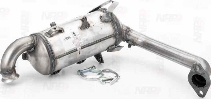 NAP CAD10097 - Сажевый / частичный фильтр, система выхлопа ОГ www.autospares.lv