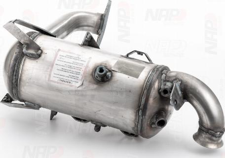 NAP CAD10097 - Сажевый / частичный фильтр, система выхлопа ОГ www.autospares.lv