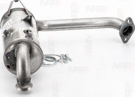 NAP CAD10097 - Сажевый / частичный фильтр, система выхлопа ОГ www.autospares.lv