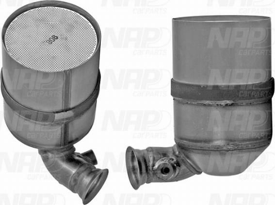 NAP CAD10044 - Сажевый / частичный фильтр, система выхлопа ОГ www.autospares.lv