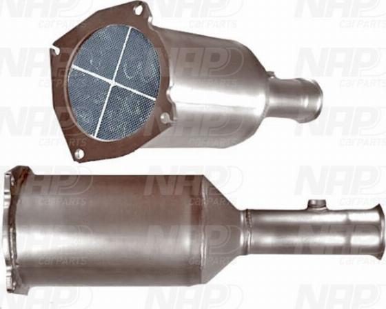 NAP CAD10055 - Nosēdumu / Daļiņu filtrs, Izplūdes gāzu sistēma autospares.lv