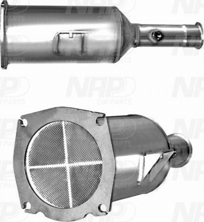 NAP CAD10068 - Сажевый / частичный фильтр, система выхлопа ОГ www.autospares.lv