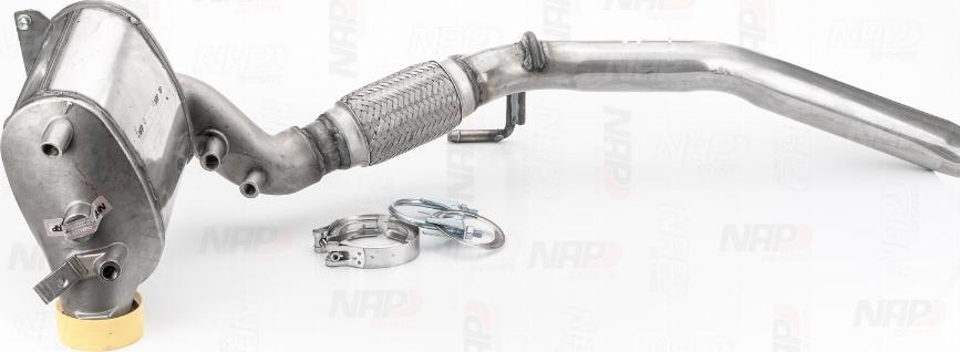 NAP CAD10011 - Nosēdumu / Daļiņu filtrs, Izplūdes gāzu sistēma www.autospares.lv