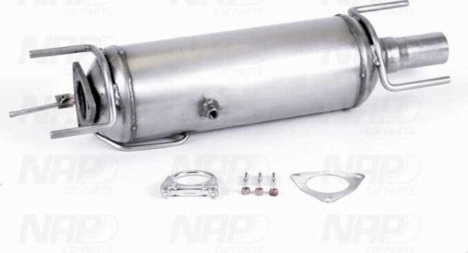 NAP CAD10080 - Сажевый / частичный фильтр, система выхлопа ОГ www.autospares.lv