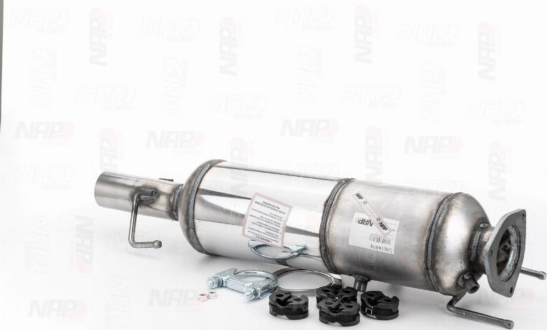 NAP CAD10074 - Сажевый / частичный фильтр, система выхлопа ОГ www.autospares.lv