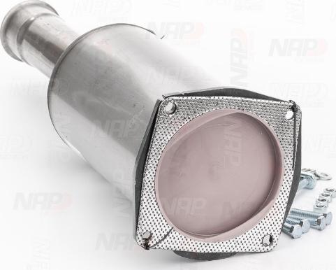 NAP CAD10070 - Nosēdumu / Daļiņu filtrs, Izplūdes gāzu sistēma autospares.lv