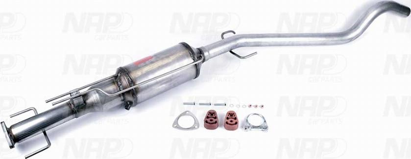 NAP CAD10197 - Nosēdumu / Daļiņu filtrs, Izplūdes gāzu sistēma www.autospares.lv