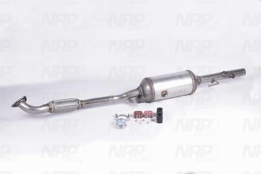 NAP CAD10190 - Сажевый / частичный фильтр, система выхлопа ОГ www.autospares.lv