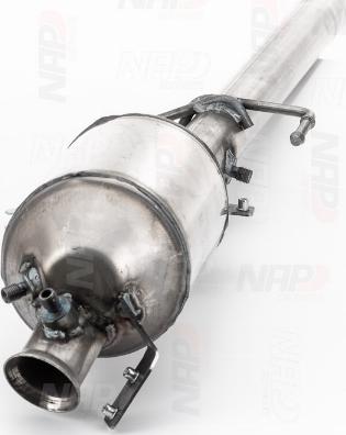 NAP CAD10166 - Nosēdumu / Daļiņu filtrs, Izplūdes gāzu sistēma www.autospares.lv