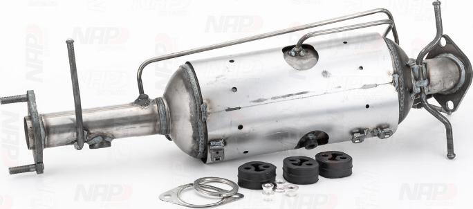 NAP CAD10138 - Сажевый / частичный фильтр, система выхлопа ОГ www.autospares.lv