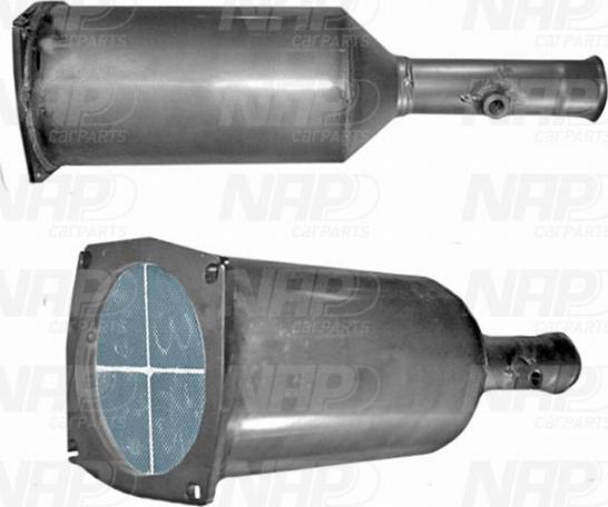 NAP CAD10346 - Сажевый / частичный фильтр, система выхлопа ОГ www.autospares.lv