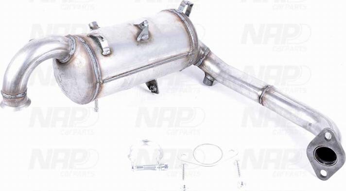 NAP CAD10258 - Сажевый / частичный фильтр, система выхлопа ОГ www.autospares.lv