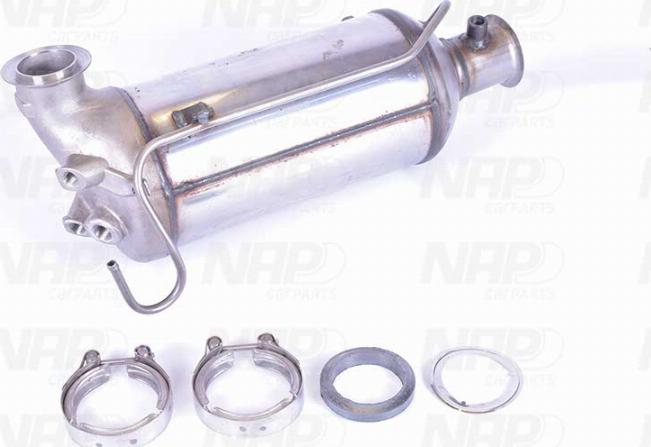 NAP CAD10257 - Сажевый / частичный фильтр, система выхлопа ОГ www.autospares.lv