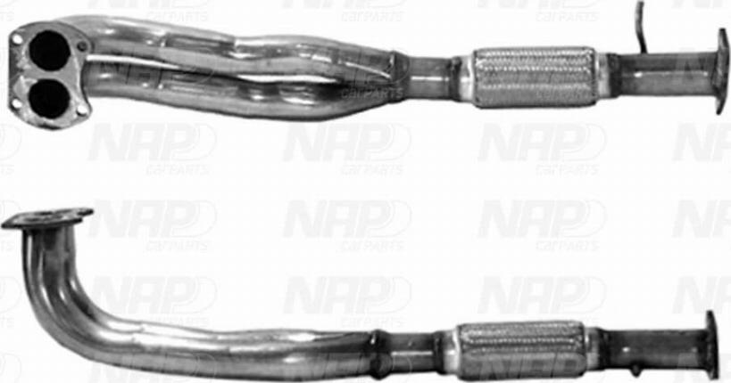 NAP CAF10555 - Izplūdes caurule www.autospares.lv