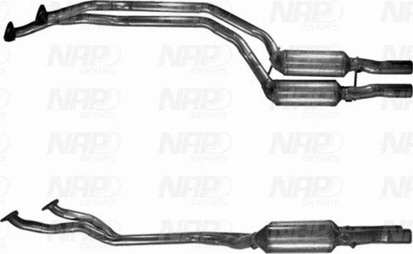 NAP CAK10998 - Katalizators www.autospares.lv