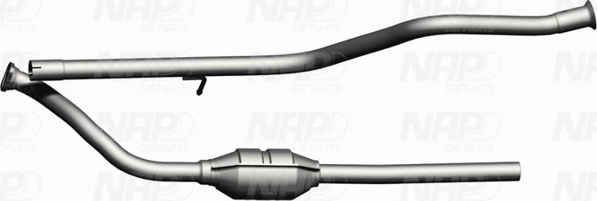 NAP CAK10549 - Katalizators autospares.lv