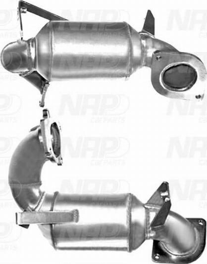 NAP CAK10600 - Katalizators www.autospares.lv