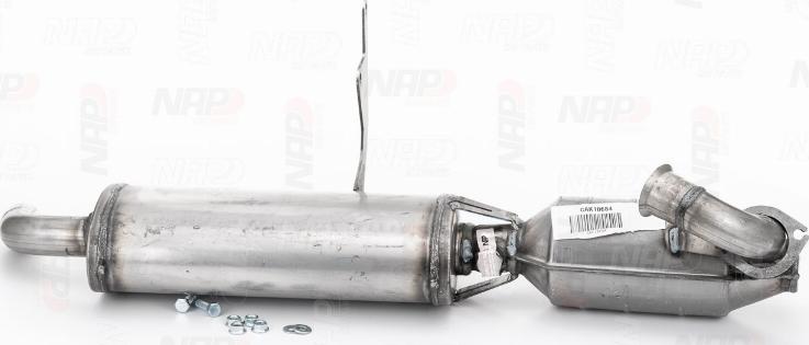 NAP CAK10684 - Катализатор www.autospares.lv