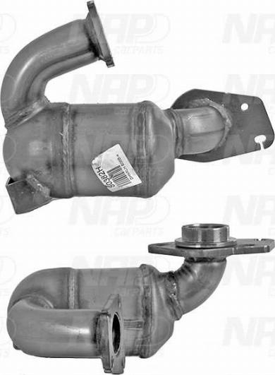 NAP CAK10198 - Katalizators www.autospares.lv