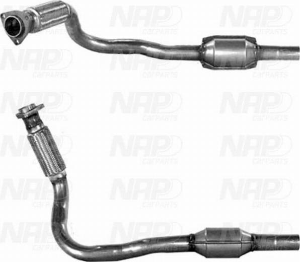 NAP CAK10881 - Katalizators www.autospares.lv