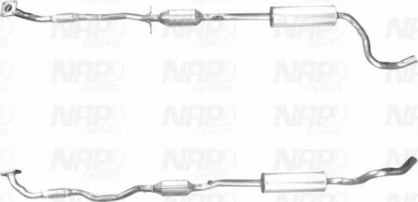 NAP CAK11433 - Katalizators www.autospares.lv