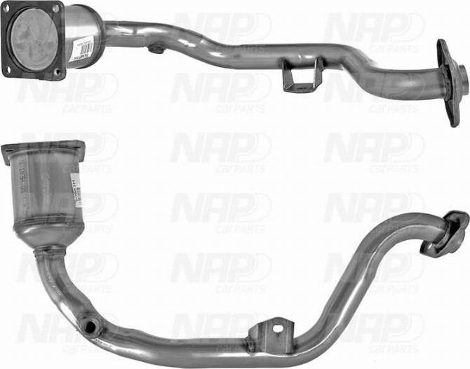 NAP CAK11051 - Катализатор www.autospares.lv