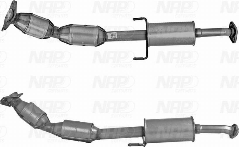 NAP CAK11358 - Katalizators www.autospares.lv