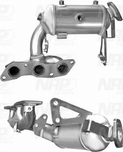 NAP CAK11315 - Катализатор www.autospares.lv