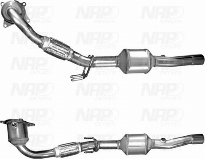 NAP CAK11243 - Katalizators www.autospares.lv