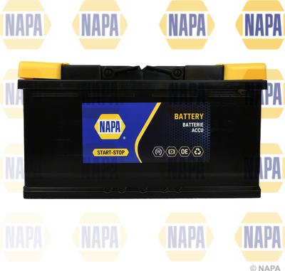 NAPA AGM019N - Стартерная аккумуляторная батарея, АКБ www.autospares.lv