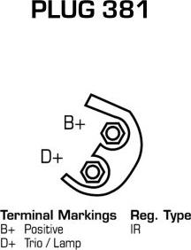 NAPA NAL1435 - Alternator www.autospares.lv