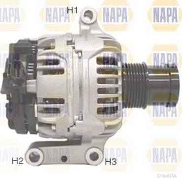 NAPA NAL1399 - Alternator www.autospares.lv