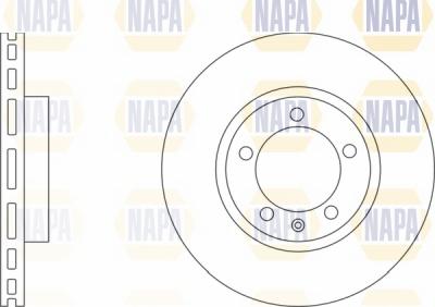 NAPA NBD5303 - Bremžu diski www.autospares.lv