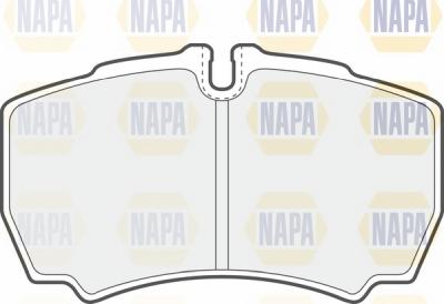 NAPA NBP1054 - Brake Pad Set, disc brake www.autospares.lv