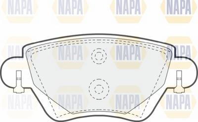 NAPA NBP1185 - Brake Pad Set, disc brake www.autospares.lv